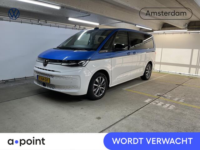 Volkswagen MULTIVAN 1.4 eHybrid L2H1 Style Energetic 218 pk Automaat (DSG) | Verlengde garantie | Navigatie | Panoramadak | Parkeersensoren (Park assist) | Achteruitrijcamera | Adaptieve cruise control | Stoelverwarming |