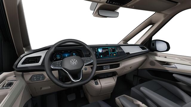 Volkswagen MULTIVAN Economy Business L2 1.5 Ehybrid 180kW DSG 4 motion | Familie pakket | We connect We connect Plus | 17'' lichtmetalen velgen | wegklapbare trekhaak, met elektrische ontgrendeling |