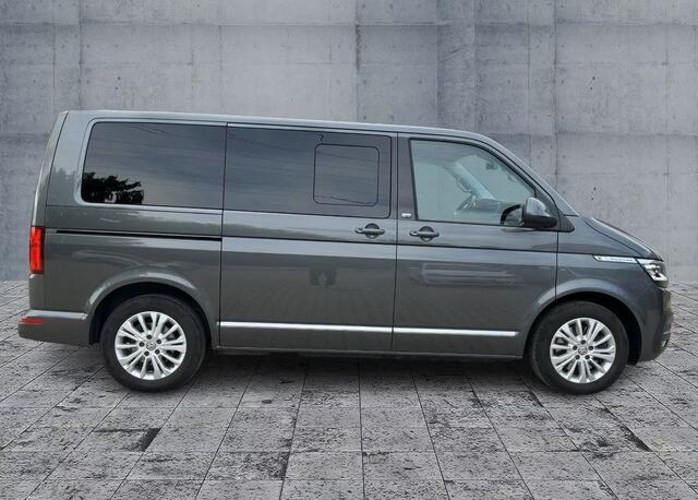 Volkswagen MULTIVAN T6.1 2.0 TDI L1H1 4Motion Generation SIX 204 PK DSG ACC EL. Stoelverstelling LED Trekhaak Leder 2 Schuifdeuren