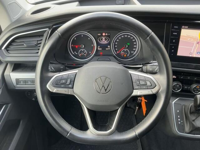 Volkswagen MULTIVAN T6.1 2.0 TDI L1H1 4Motion Generation SIX 204 PK DSG ACC EL. Stoelverstelling LED Trekhaak Leder 2 Schuifdeuren