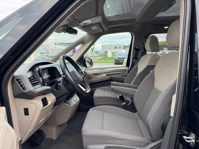 Volkswagen MULTIVAN 1.4 eHybrid 218 Pk Automaat 6-Persoons | Elektrische schuifdeur | Trekhaak | Panoramadak | LED | Adaptive Cruise | Camera | Carplay | 18 Inch | 64.949 Km!!