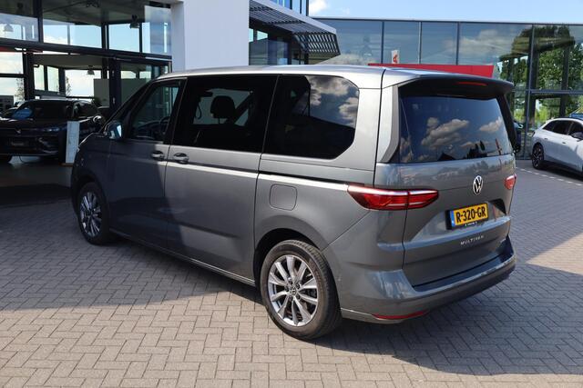 Volkswagen MULTIVAN 1.4 eHybrid L1H1 Style 7p, 7 zits, Panoramadak, Adaptief onderstel, elektrische achterklep, head up! display, assistentie pakket plus, dodehoek sensor side assist, stuurwiel verwarming, rondom zicht camera, IQ Matrix, acc 18" LMV, privacy glas etc.