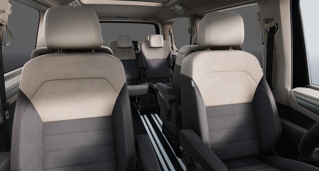 Volkswagen MULTIVAN 1.5 TSI 245pk DSG eHybrid L2 Bulli Edition 4Motion | 7-zits vis-a-vis | Elek. deuren + achterklep | Harman-Kardon | Prijs is incl. Voor Mekaar Deal á ¤2000 incl. btw |