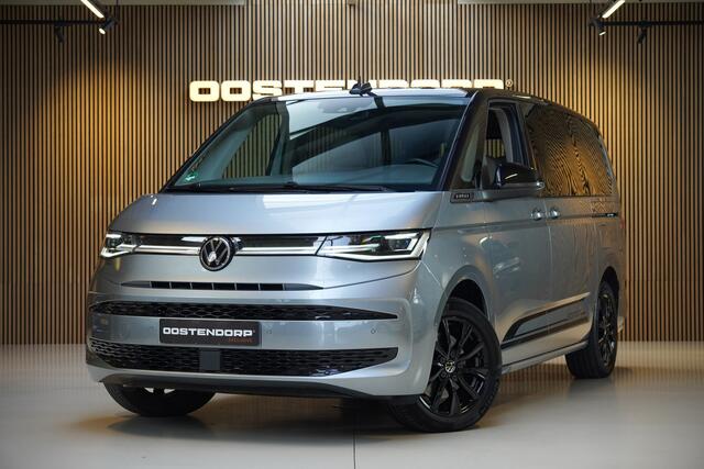 Volkswagen MULTIVAN 1.4/218pk eHybrid L2 Bulli Edition 7p. Blackstyle|2024|Standkachel|El.schuifdeuren|18"Blackstyle|LED|Cruise+ACC|PDC+Camera|Trekhaak|Blindspot|All-Seasons