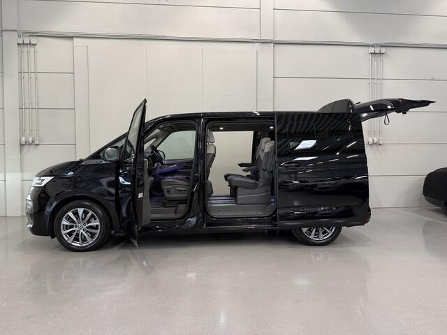 Volkswagen MULTIVAN 1.4 eHybrid Energetic 6p. PANO/TREKHAAK/H&K/LEER-ALCANTARA/STANDKACHEL/CAMERA/IQ-LIGHT/SFEER/ELECTR.SCHUIFDEUREN/ACC/18"/ADAPTIVE-ONDERSTEL/BLACK-PEARL METALLIC/VOLLEDIG VW DEALER HISTORIE