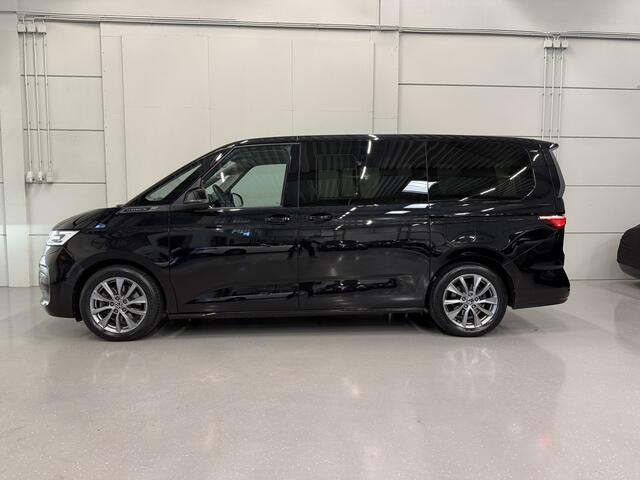 Volkswagen MULTIVAN 1.4 eHybrid L2 Energetic 6p. PANO/TREKHAAK/LEER/MASSAGE+VENTILATIE/H&K/HEAD-UP/CAMERA/ACC/ADAPTIVE-ONDERSTEL/ELECTR.SCHUIFDEUREN/18"/BLACK-PEARL/VOLLEDIGE VW DEALER HISTORIE, NET OH BEURT GEHAD!!