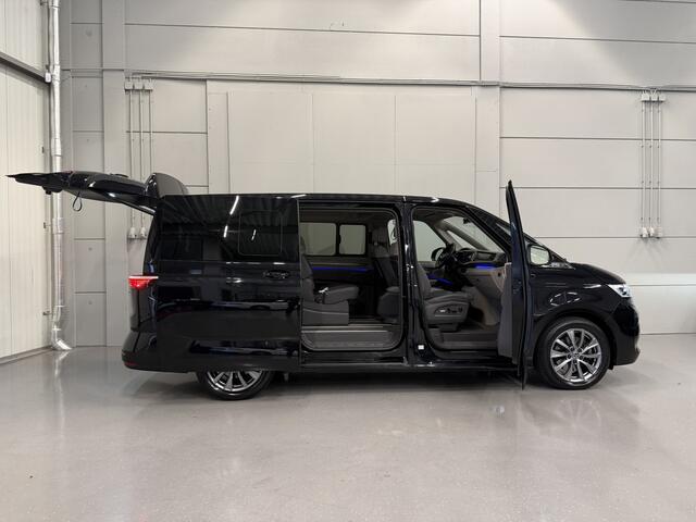 Volkswagen MULTIVAN 1.4 eHybrid L2 Energetic 6p. PANO/TREKHAAK/LEER/MASSAGE+VENTILATIE/H&K/HEAD-UP/CAMERA/ACC/ADAPTIVE-ONDERSTEL/ELECTR.SCHUIFDEUREN/18"/BLACK-PEARL/VOLLEDIGE VW DEALER HISTORIE, NET OH BEURT GEHAD!!