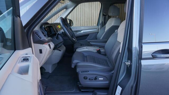 Volkswagen MULTIVAN 1.5 eHybrid 245pk L2 7-Zits Bulli Edition 4Motion Stoelventilatie Pano.Dak Trekhaak Leder HUD 360-View *Verlengde Garantie* NL Bus 1e eigenaar!