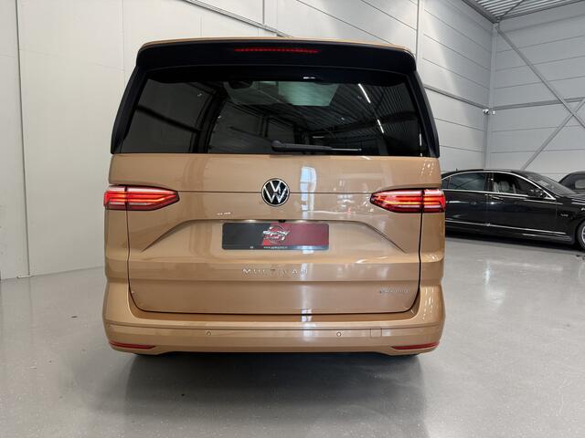 Volkswagen MULTIVAN 1.4 eHybrid Energetic 7p. PANO/LEER/MASSAGE+VENTILATIE/H&K/HEAD-UP/360CAMERA/ELECTR.SCHUIFDEUREN/ACC/SFEER/KEYLESS/IQ-LIGHT/18"/KLEUR COPPER-BRONZE/VW DEALER HISTORIE