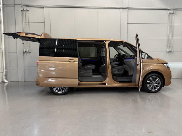 Volkswagen MULTIVAN 1.4 eHybrid Energetic 7p. PANO/LEER/MASSAGE+VENTILATIE/H&K/HEAD-UP/360CAMERA/ELECTR.SCHUIFDEUREN/ACC/SFEER/KEYLESS/IQ-LIGHT/18"/KLEUR COPPER-BRONZE/VW DEALER HISTORIE