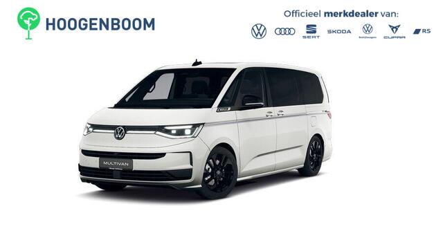 Volkswagen MULTIVAN Bulli Edition L2 1.5 eHybrid 180 kW (245 pk) 4M | IG Light | Panoramadak | Area View | 12,9 inch Discover Pro | Wegklapbare trekhaak | Zitopstelling 2-2-3 met vis-a-vis | Privacy glass|