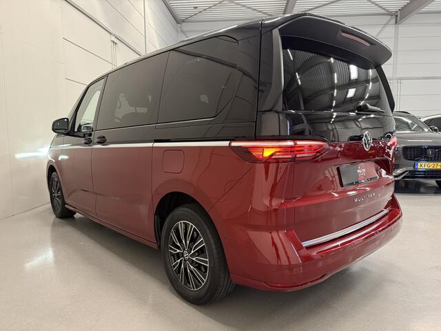 Volkswagen MULTIVAN 1.4 eHybrid Life 7p. PANO/TREKHAAK/H&K/EL.SCHUIFDEUREN/IQ-LIGHT/ACC/KEYLESS/CAMERA/17"BLACK/EL.A.KLEP/TWO-TONE FORTANA RED-DEEP BLACK/NET BEURT GEHAD BIJ VW DEALER