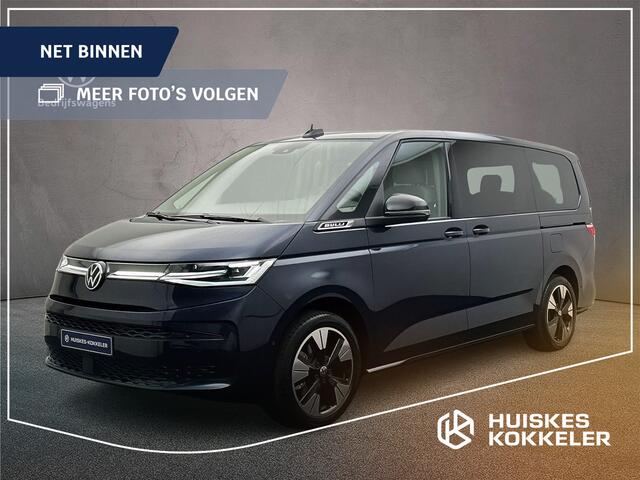 Volkswagen MULTIVAN 1.5 eHybrid L2 Bulli Edition 4Motion | Prijs is INCL. BTW/BPM !| 7 zits via-a-vis zitopstelling | Elec. schuifdeuren & achterklep | Trekhaak | 19" | TravelAssist | Verwarmd stuur & stoelen