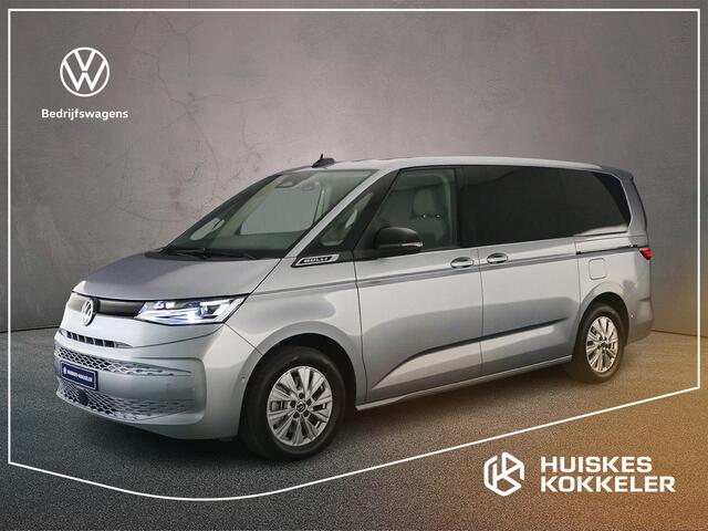 Volkswagen MULTIVAN 1.5 eHybrid L2 4Motion | incl. BTW/BPM ! | 7-zits | IQ Matrix LED Koplampen | Wegklapbare trekhaak | Travel Assist | Elec. achterklep | Multifunctionele tafel | Stoelverwarming