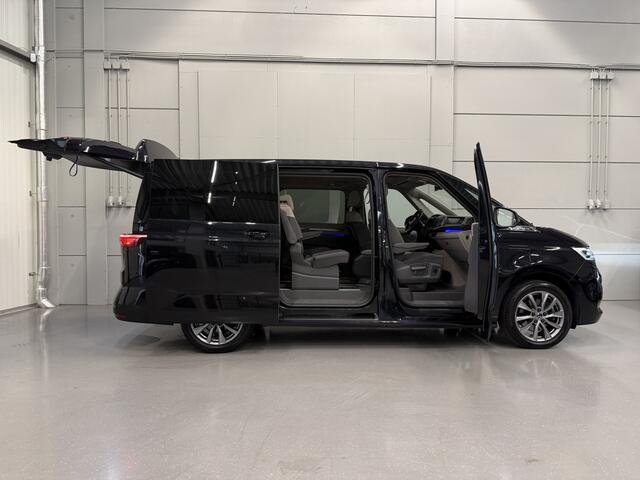 Volkswagen MULTIVAN 1.4 eHybrid L2 Energetic 7p. PANO/EL.SCHUIFDEUREN/IQ-LIGHT/ACC/KEYLESS/CAMERA/SFEER/STOEL+STUURVERW/MIDDENCONSOLE/EL.A.KLEP/PARK-ASSIST/18"/DEEP BLACK METALLIC/VOLLEDIG VW DEALER HISTORIE