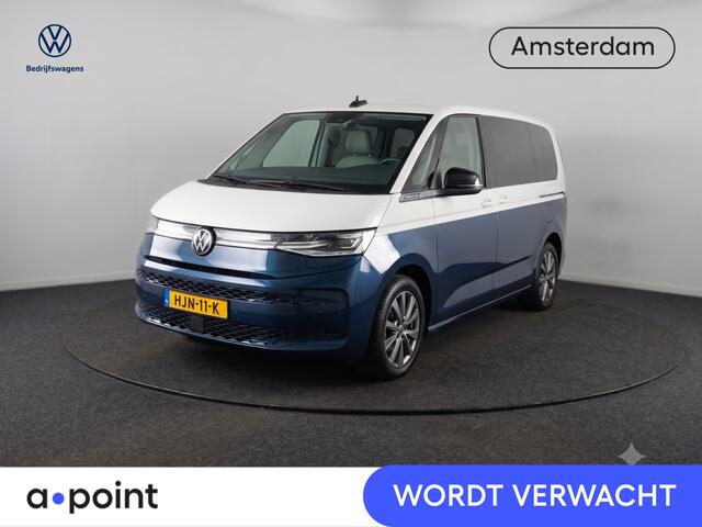 Volkswagen MULTIVAN 1.5 eHybrid L2 Bulli Edition 4Motion 245 pk Automaat (DSG) | Verlengde garantie | Navigatie | Panoramadak | Parkeersensoren (Park assist) | Achteruitrijcamera | Matrix LED koplampen |