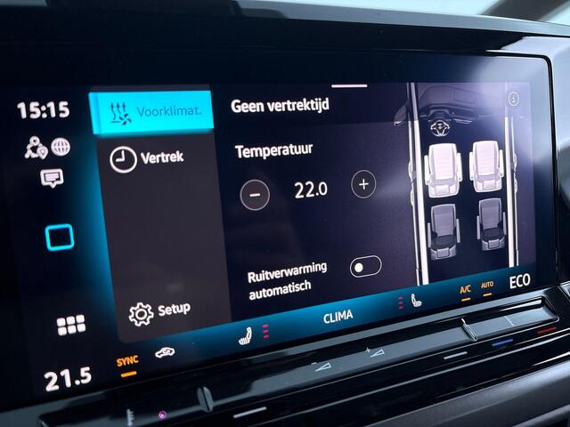 Volkswagen MULTIVAN 1.5 eHybrid L2 Economy Business 4Motion 245 pk Automaat (DSG) | Verlengde garantie | Navigatie | Parkeersensoren (Park assist) | Achteruitrijcamera | Stoelverwarming |