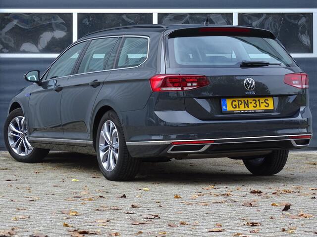 Volkswagen PASSAT Variant 1.4 TSI PHEV GTE Business| Elektrisch wegklapbare trekhaak | Park Assist | Adaptive cruise control | Ergocomfort stoel met geheugen | Achteruitrijcamera | Lederen bekleding | Apple CarPlay | Lane Assist | Side Assist |