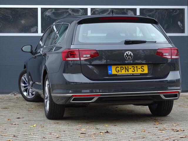 Volkswagen PASSAT Variant 1.4 TSI PHEV GTE Business| Elektrisch wegklapbare trekhaak | Park Assist | Adaptive cruise control | Ergocomfort stoel met geheugen | Achteruitrijcamera | Lederen bekleding | Apple CarPlay | Lane Assist | Side Assist |