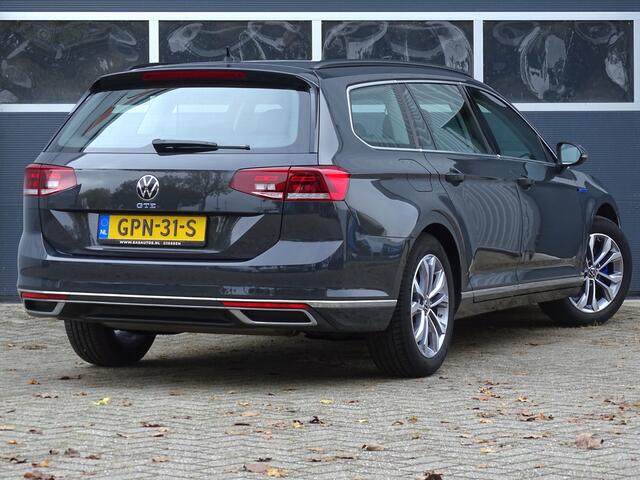Volkswagen PASSAT Variant 1.4 TSI PHEV GTE Business| Elektrisch wegklapbare trekhaak | Park Assist | Adaptive cruise control | Ergocomfort stoel met geheugen | Achteruitrijcamera | Lederen bekleding | Apple CarPlay | Lane Assist | Side Assist |