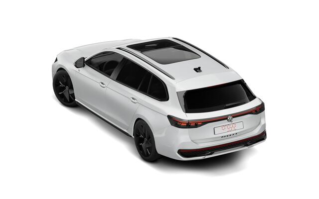 Volkswagen PASSAT Variant 1.5 eHybrid 204 6DSG R-Line Edition Automaat | Panoramaschuif-kanteldak, elektrisch bedienbaar | Zijruiten achter en achterruit getint 65% lichtabsorberend | Rijstrookbehoudassistent (Lane Assist)