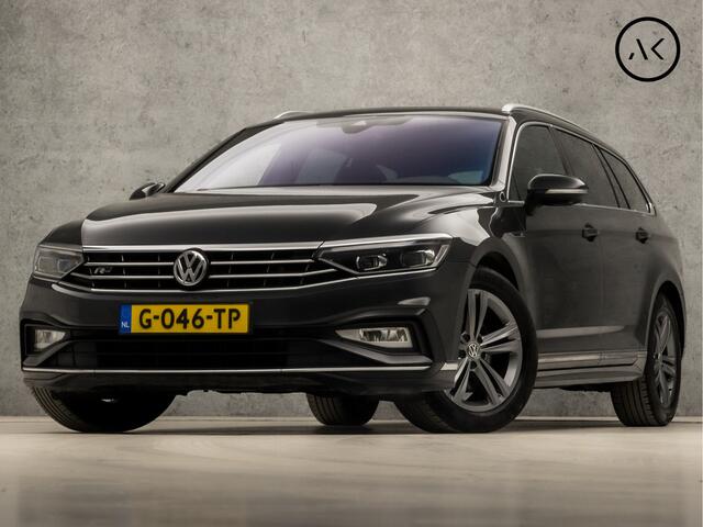 Volkswagen PASSAT Variant 1.5 TSI R-Line Sport 150Pk Automaat (PANORAMADAK, APPLE CARPLAY, DIGITAL COCKPIT, LUXE LEDEREN SPORTSTOELEN, 360 CAMERA, STOELVERWARMING, ZWART HEMEL, ADAPTIVE CRUISE, NIEUWSTAAT)