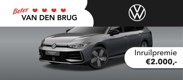 Volkswagen PASSAT Variant 1.5 eHybrid 272 PK R-Line Edition | Trekhaak | Panoramadak | harman / kardon | Black Style |