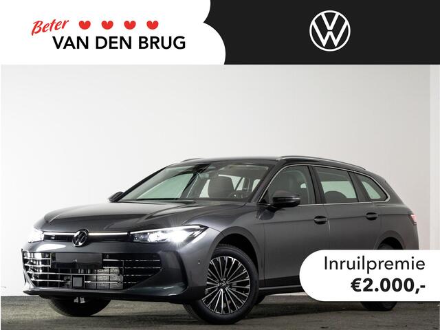 Volkswagen PASSAT Variant 1.5 eTSI 150 PK Elegance Business | Trekhaak | Stuur- en stoelverwarming | Achteruitrijcamera | Ergo active stoel |