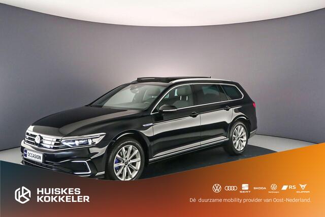 Volkswagen PASSAT Variant GTE Business 1.4 TSI eHybrid 218pk DSG Automaat Trekhaak, Panoramadak, LED matrix koplampen, Adaptive cruise control, Navigatie, Achteruitrijcamera