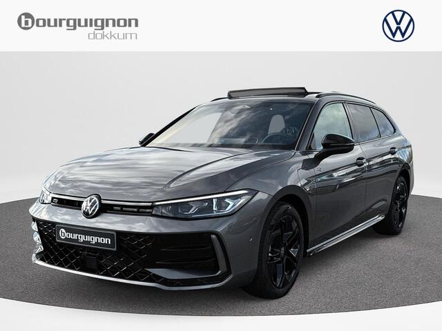 Volkswagen PASSAT Variant 1.5 eHybrid R-Line PHEV | R-Line Black | 272Pk | Leder | Trekhaak | Pano Dak | Head Up Display |