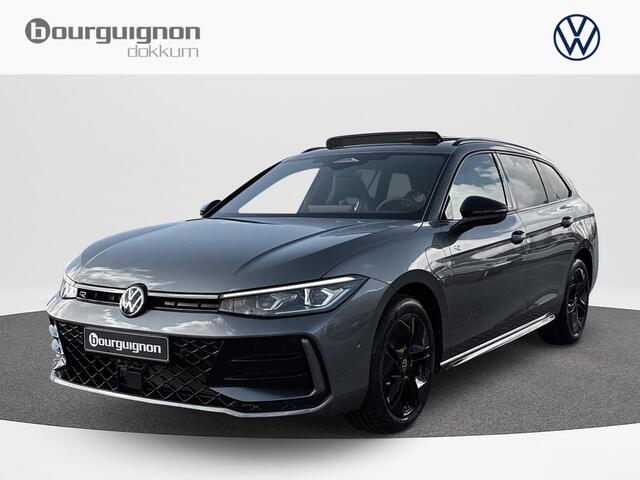 Volkswagen PASSAT Variant 1.5 eHybrid R-Line PHEV | R-Line Black | 272Pk | Leder | Trekhaak | Pano Dak | LED Matrix |