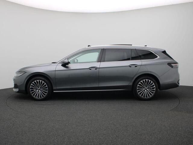 Volkswagen PASSAT Variant 1.5 eTSI Elegance Business 150PK DSG Pano-Schuifdak, Adaptieve Cruise Controle, Head-Up Display, Side Assist, Keyless, Elektr. Achterklep, Achteruitrijcamera, Stoel-Stuurverwarming, 18" LM Velgen