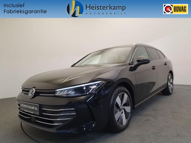 Volkswagen PASSAT Variant 1.5 eTSI 150pk DSG/AUT Business Nieuw Model, Wegklapbare trekhaak, 360° camera,