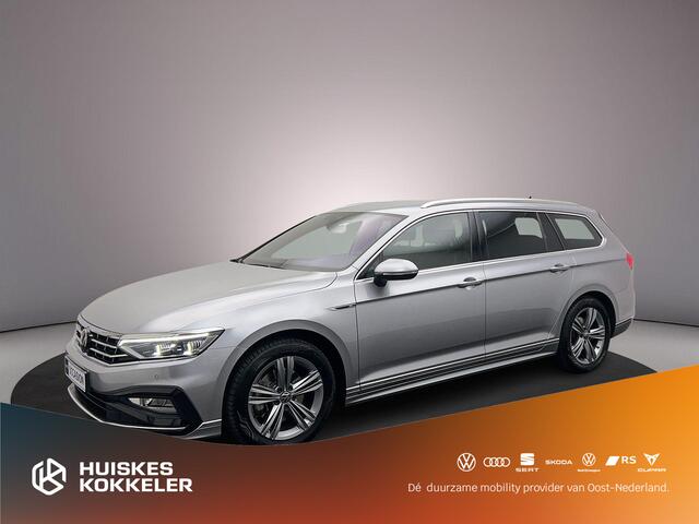 Volkswagen PASSAT Variant R-Line Business 1.5 TSI 150pk DSG Automaat Trekhaak, Achteruitrijcamera, LED matrix koplampen, Adaptive cruise control, Navigatie, Elektrische achterklep