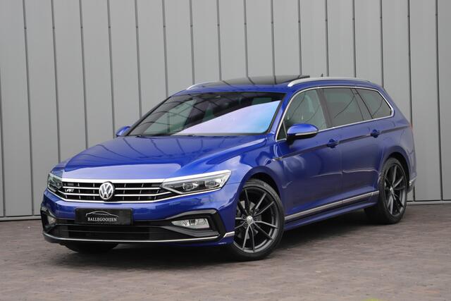 Volkswagen PASSAT Variant 1.5 TSI R-Line Aut7 | 150PK | Pano | Keyles-go | Sfeerverlichting | ACC | Stoelverwarming | Leder | Led | Apple-carplay | NL-Auto | 2020.