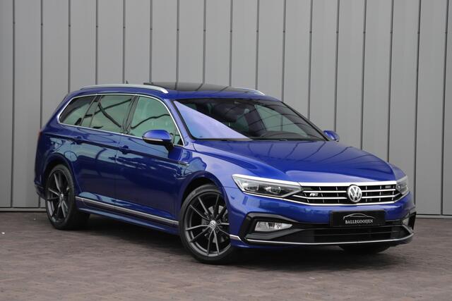 Volkswagen PASSAT Variant 1.5 TSI R-Line Aut7 | 150PK | Pano | Keyles-go | Sfeerverlichting | ACC | Stoelverwarming | Leder | Led | Apple-carplay | NL-Auto | 2020.