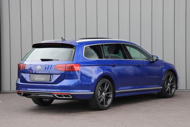 Volkswagen PASSAT Variant 1.5 TSI R-Line Aut7 | 150PK | Pano | Keyles-go | Sfeerverlichting | ACC | Stoelverwarming | Leder | Led | Apple-carplay | NL-Auto | 2020.