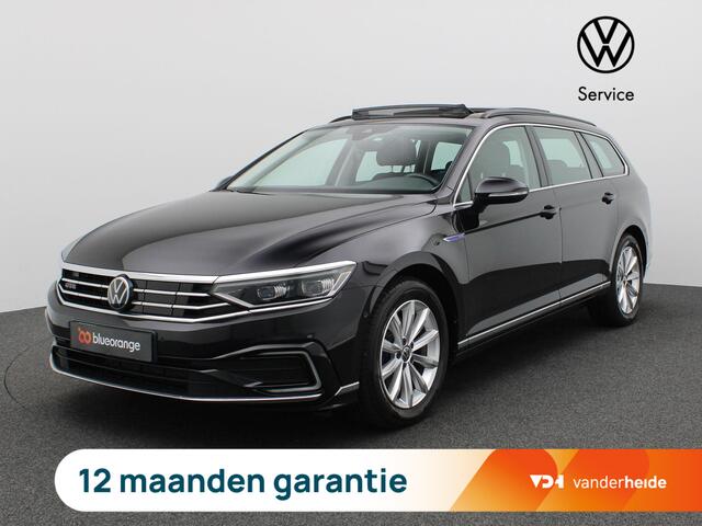 Volkswagen PASSAT Variant 1.4 TSI PHEV GTE Business 218PK DSG Pano-Schuifdak, Trekhaak, Adaptieve Cruise Control, Achteruitrijcamera, Keyless, Stoelverwarming voor + achter, Virtual Cockpit, Elektr. Achterklep, Stuurwielverwaming, 17" LM Velgen