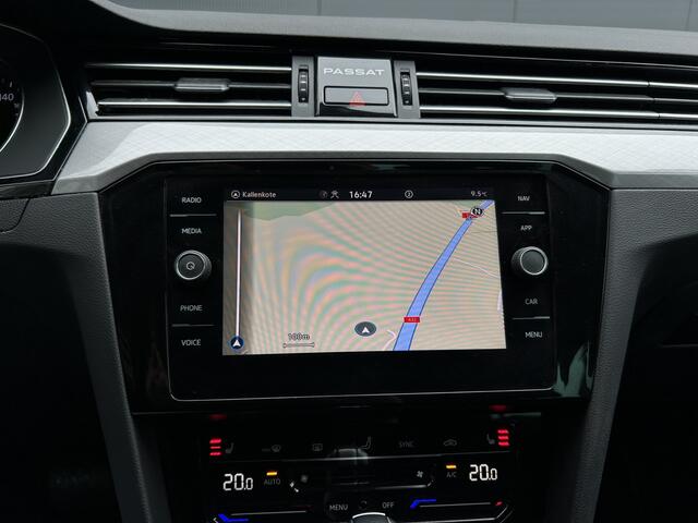 Volkswagen PASSAT 1.4 TSI PHEV GTE 1e EIGENAAR ADAPT CRUISE NAVI ECC LMV ACHTERBANK VERWAMRD