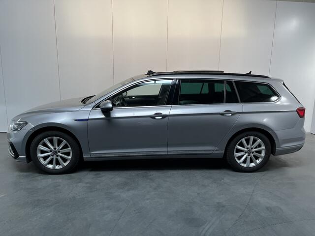 Volkswagen PASSAT Variant 1.4 TSI PHEV GTE / AUTOMAAT/ PANO/ TREKHAAK/ ERGO COMFORT/ ACC/ STUUR+STOELVERWARM./ DODEHOEK/ APP-CONNECT/ PARK.SENSOR.V+A/ CAMERA/ ELEK.ACHTERKLEP/ KEYLESS/ DIGITAL DASH/ NAVI/ DAB/ CLIMA/ LED