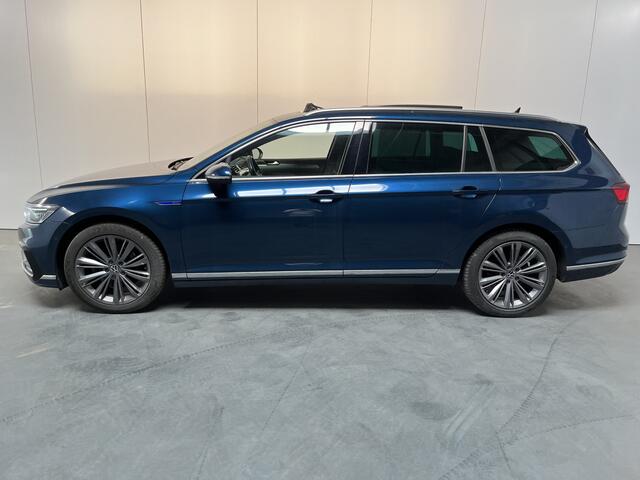 Volkswagen PASSAT Variant 1.4 TSI PHEV GTE / AUTOMAAT/ PANO/ TREKHAAK/ ERGO COMFORT/ ELEK.ACHTERKLEP/ DODEHOEK/ PARK.SENSOR.V+A/ CAMERA/ STOELVERWARM./ ACC/ APP-CONNECT/ KEYLESS/ DIGITAL DASH/ NAVI/ DAB/ CLIMA/ LED/ 18'' LMV