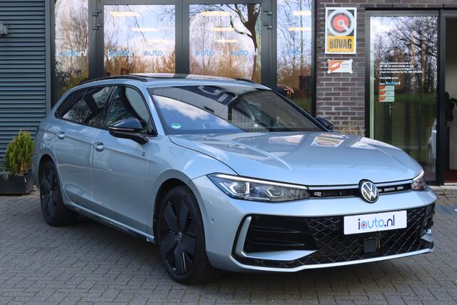 Volkswagen PASSAT Variant 1.5 eHybrid 272PK R-Line Edition Black Style Leder/Pano/IQ.Light/360/Headup/HK/Navi Max/ACC/19"/Trekhaak wegkl.