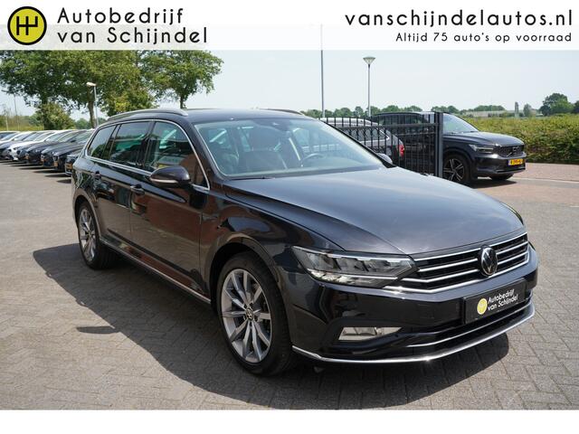 Volkswagen PASSAT Variant 1.5 TSI 150PK ELEGANCE / HIGHLINE VOL LUXE PANORAMADAK FULL LED LEDER/ALCANTARA STOELVERWARMING 18INCH LMV ADAPTIEVE CRUISE ANDROID/APPLECARPLAY NAVI VIRTUEEL COCKPIT PDC V+A+ASSIST KEYLESS ENZ...