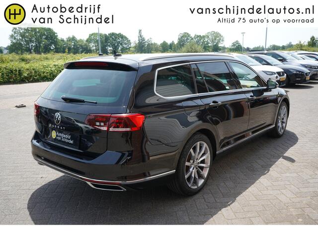 Volkswagen PASSAT Variant 1.5 TSI 150PK ELEGANCE / HIGHLINE VOL LUXE PANORAMADAK FULL LED LEDER/ALCANTARA STOELVERWARMING 18INCH LMV ADAPTIEVE CRUISE ANDROID/APPLECARPLAY NAVI VIRTUEEL COCKPIT PDC V+A+ASSIST KEYLESS ENZ...
