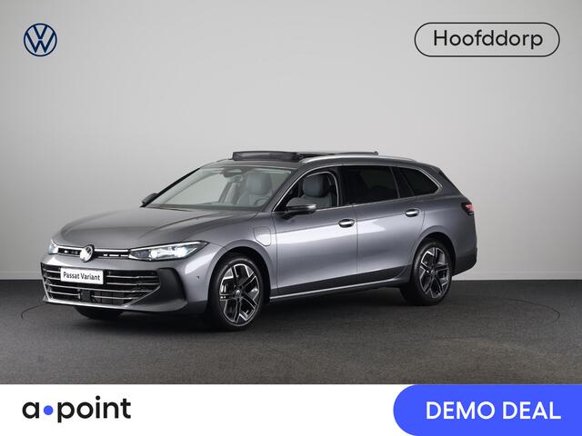 Volkswagen PASSAT Variant Elegance Business 1.5 eHybrid 150 kW / 204 pk Panoramaschuif/kanteldak, Lederen interieur, Stoelventilatie en massage