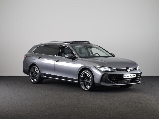 Volkswagen PASSAT Variant Elegance Business 1.5 eHybrid 150 kW / 204 pk Panoramaschuif/kanteldak, Lederen interieur, Stoelventilatie en massage