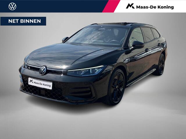Volkswagen PASSAT Variant 1.5eHybrid 200kW/272PK R-Line Black Style DSG · Panoramadak · Navigatie · Trekhaak · Garantie t/m 12-03-2030 of 100000km.
