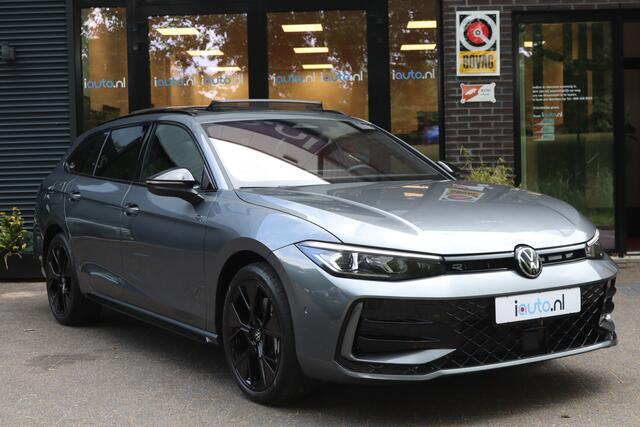 Volkswagen PASSAT Variant 1.5 eHybrid 272PK R-Line Black Style Leder/Pano/IQ.Light/360/Headup/HK/Navi Max/ACC/19"/Trekhaak wegkl.