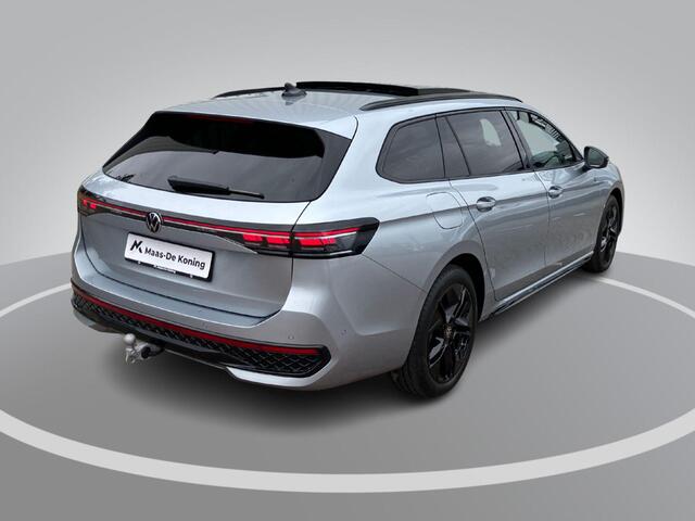 Volkswagen PASSAT Variant 1.5eHybrid 200kW/272PK R-Line Black Style DSG · Panoramadak · Trekhaak · Leder · Harman Kardon · Garantie t/m 23-04-2030 of 100000km.