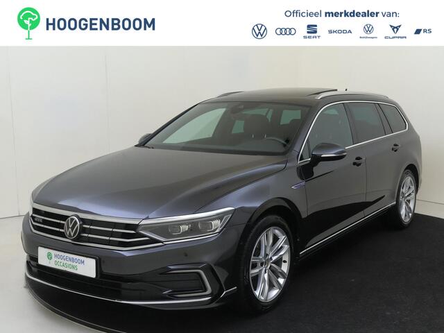 Volkswagen PASSAT Variant 1.4 TSI PHEV GTE Business | SoH 100% | Panoramadak | Trekhaak | Achteruitrijcamera | Bestuurdersstoel met memory | Matrix LED verlichting | Keyless | Adaptieve cruise control | Dodehoekdetectie | Stoelverwarming | Sfeerverlichting |